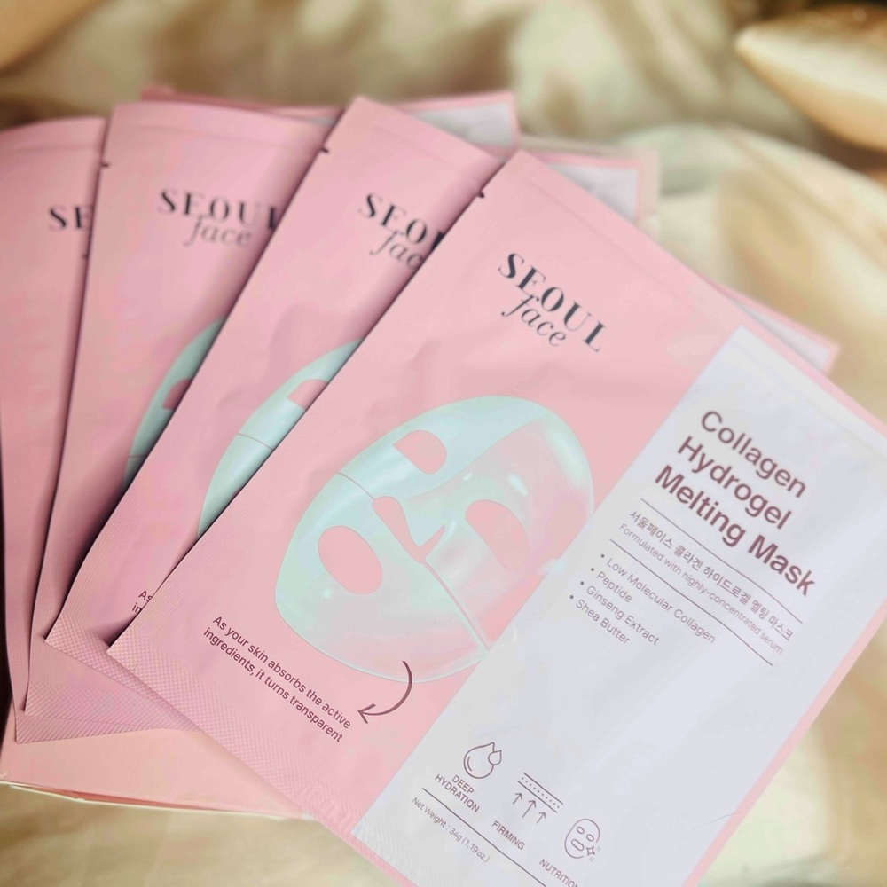 Seoul Little Pink Hydrogel Skincare Mask